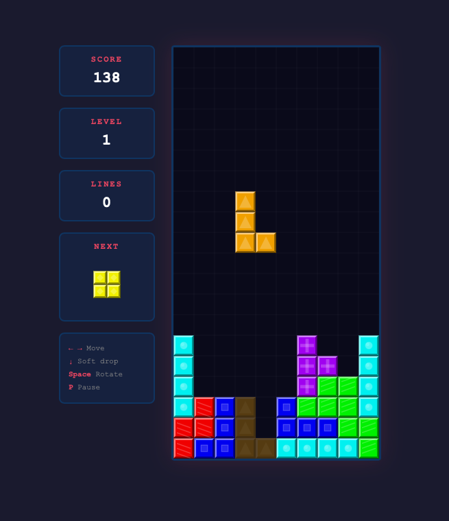 Flash Coding: Tetris